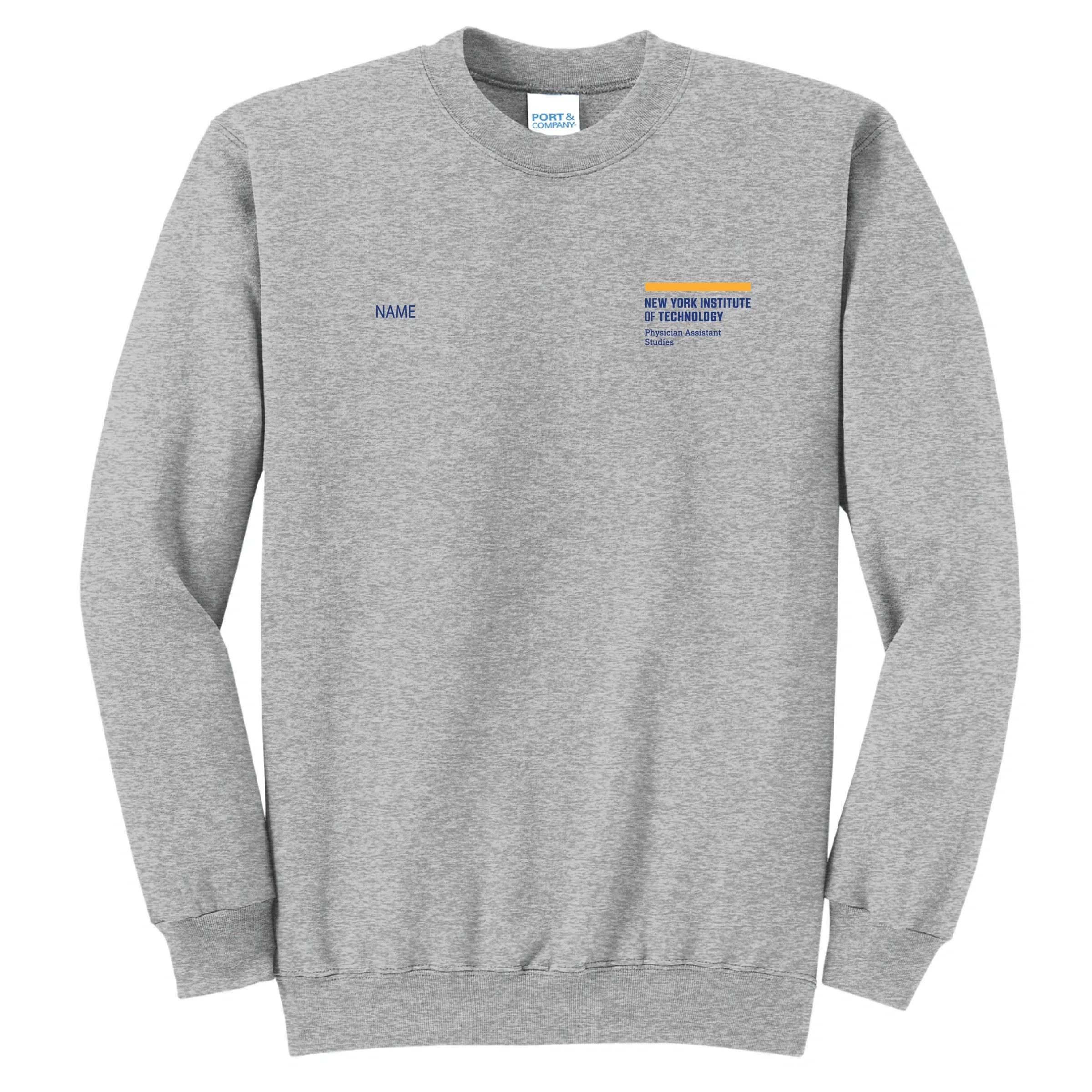 NYIT PA Studies Unisex Crewneck Sweatshirt (Optional Custom Name) - Image 2