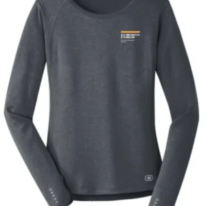 NYIT PA Studies Women's OGIO Long Sleeve Pulse Crew (Gear Grey)